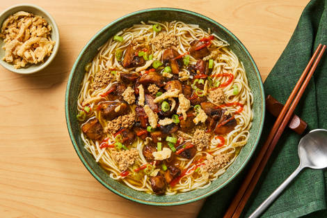 Turkey, Mushroom & Soy Ramen