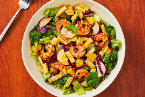 Chinese-Style Chopped Shrimp Salad