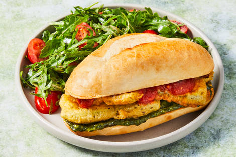 Turkey & Zucchini Hoagies