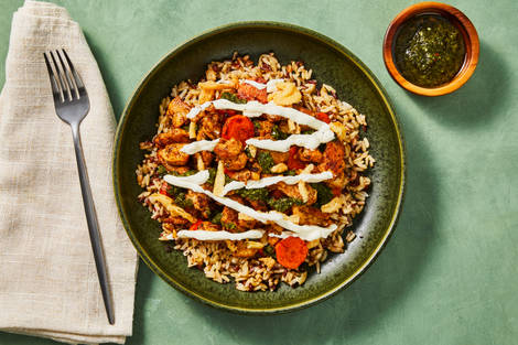 Chimichurri Chicken & Grain Bowls