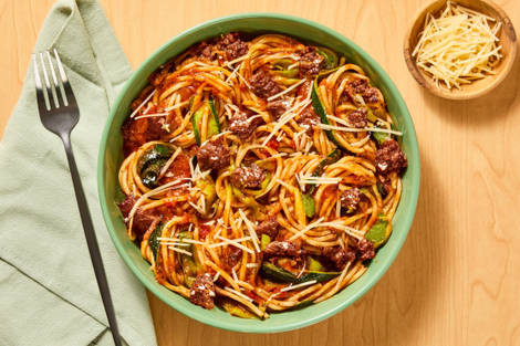 Spaghetti with Beef Bolognese