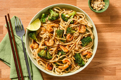 Sweet & Spicy Shrimp Lo Mein