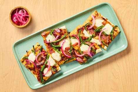 BBQ Pineapple & Bacon Flatbreads