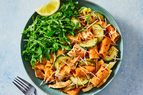 Chicken & Zucchini Rigatoni Rosa