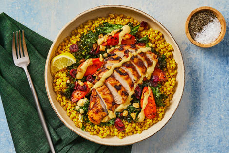 Chicken & Maple Carrot Power Bowls