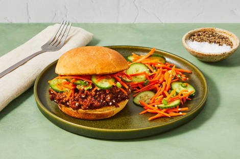 One-Pan Sesame Turkey Sloppy Joes