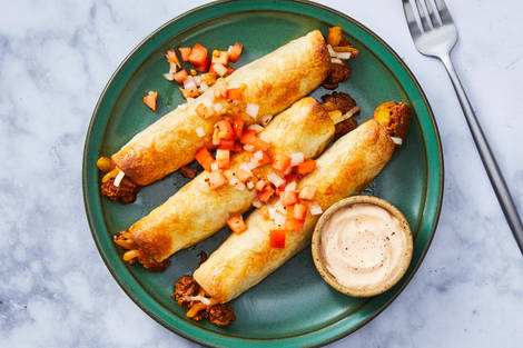 Beef Flautas Supreme