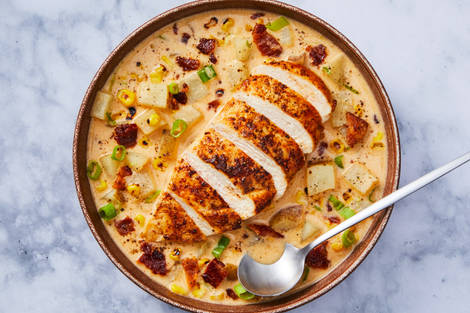 Creamy Chicken & Bacon Chowder