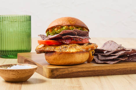 Smashed Tofu Taco Crunchburgers