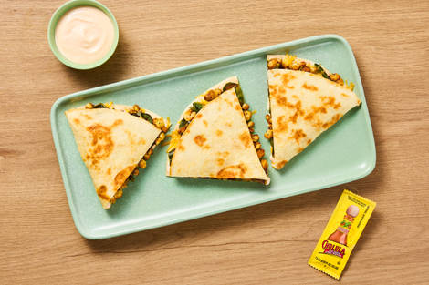 One-Pan Cheesy Chicken Tortilla Melts