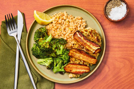 Mozzarella & Herb Chicken with Bacon