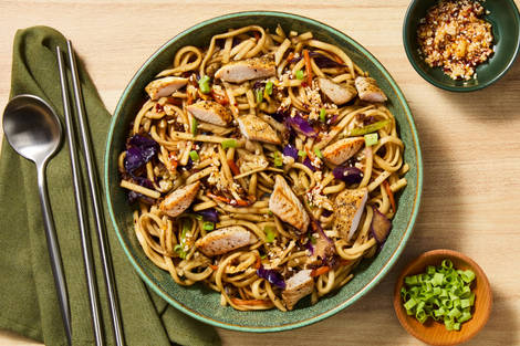 Chinese-Style Speedy Chicken Ramen Noodles