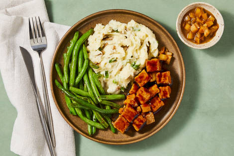 Brown Sugar Bourbon Tofu