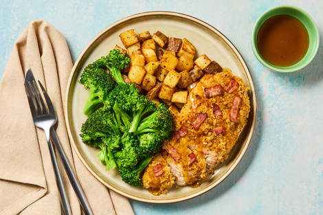 Crunchy Hot Honey Chicken with Bacon