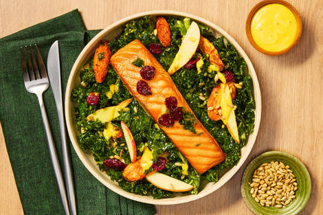 Smoky Brown Sugar Salmon Salad