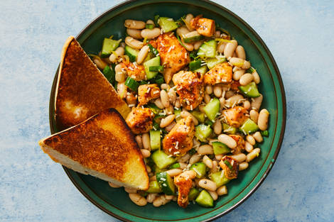Shrimp & White Bean Salad