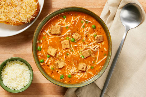 Creamy Tomato Soup with Tofu