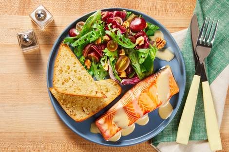 Salmon in Dijon Sauce