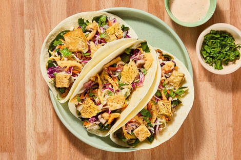One-Pan Tofu Stir-Fry Tacos