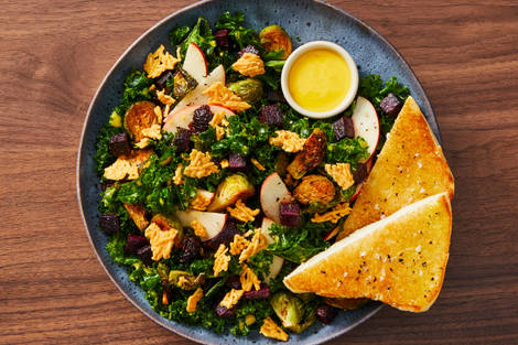 Cranberry-Apple Kale Salad