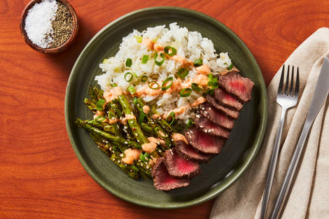 Hoisin-Glazed Steak