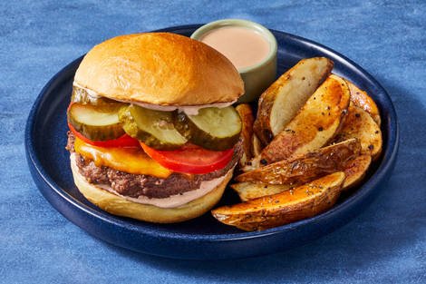 Organic Classic Cheddar Cheeseburgers