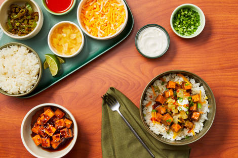 Loaded Cantina Tofu & Rice Bar