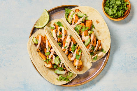 One-Pan Banh-Mi-Style Tofu Tacos