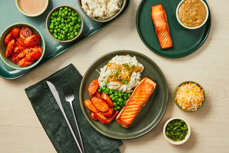 Blue Plate Special Salmon Dinner Bar