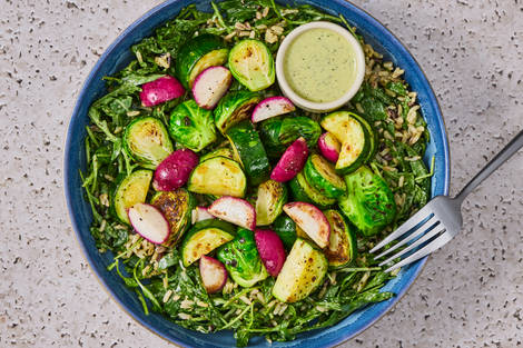 Green Goddess Arugula & Grain Bowls