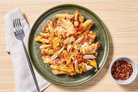 Chicken Pomodoro Penne Bake
