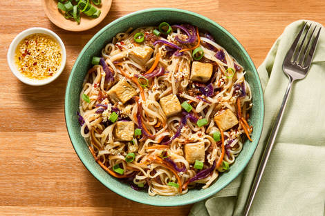 Chinese-Style Speedy Tofu Ramen Noodles