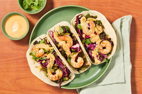 One-Pan Shrimp Stir-Fry Tacos