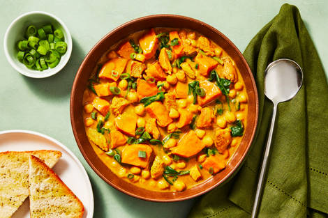 Chicken & Chickpea Coconut Curry Stew