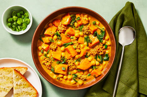 Turkey & Chickpea Coconut Curry Stew