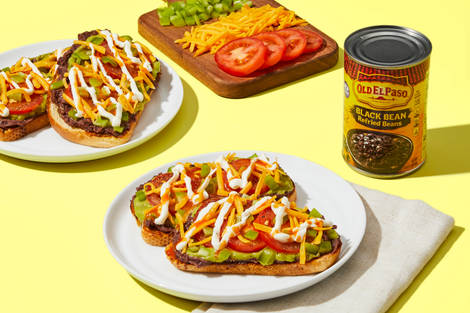 7-Layer Dip Avocado Toasts