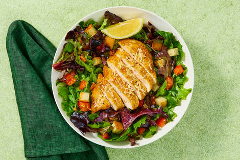 Repas fûté : Hauts de cuisse de poulet parmesan