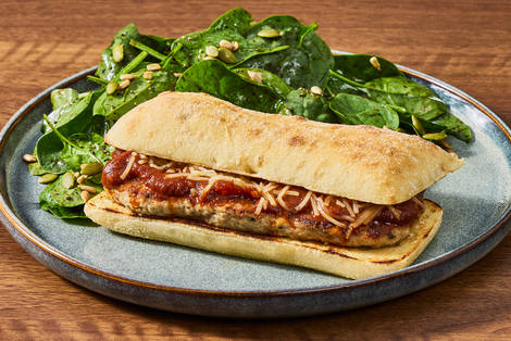 Sandwichs de galettes de Beyond Meat® à la sauce