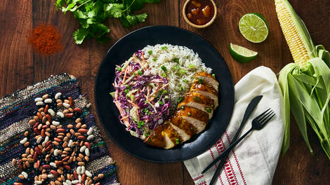 Caribbean Mango-Glazed Chicken