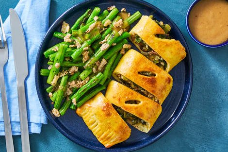 Mushroom and Kale Wellington