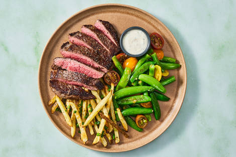 Tenderloin Steak Frites with Béarnaise Sauce