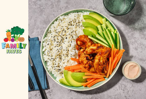 Munch & Crunch Sticky Chicken Bowl