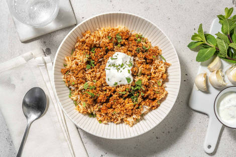 Chermoula Spiced Lamb and Rice 