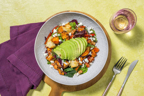 Warm Cajun Sweet Potato Salad