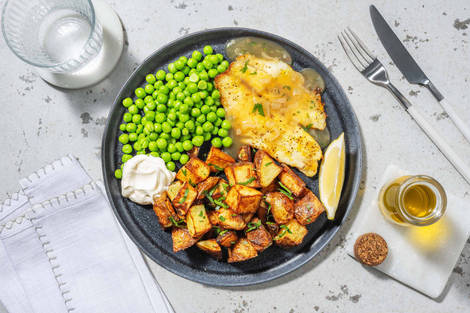 Lemon & Herb Basa in Garlic Butter Sauce 
