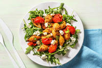 Conchiglie met rode pesto en feta