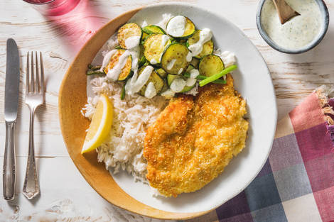 Sesampanerad kycklingfilé