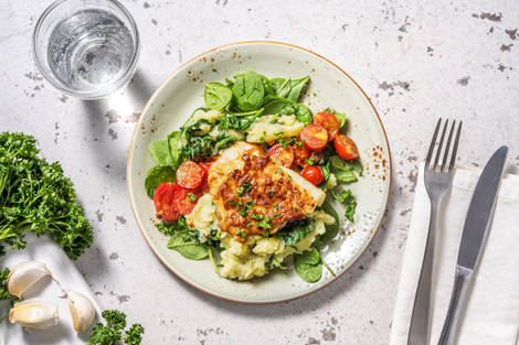 Filet de merlu au four en sauce soja-moutarde