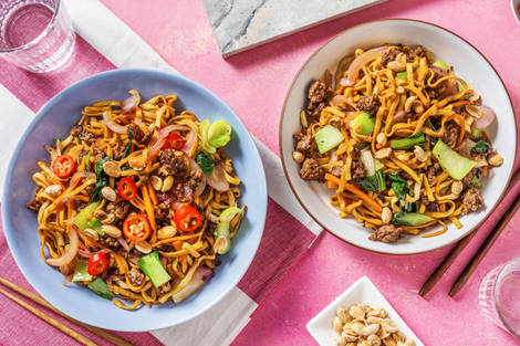 Char siu-inspirerad köttfärs