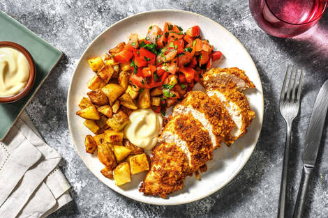 Cajunpaneret kylling